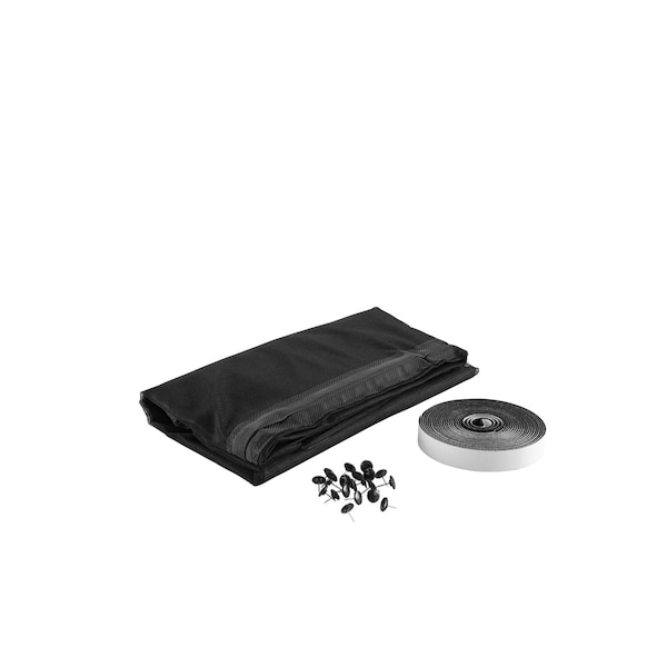 M-D Building Products Black Fiberglass Magnetic Screen Door 38 in. W X 83 in. L 1 pk 14179 - main